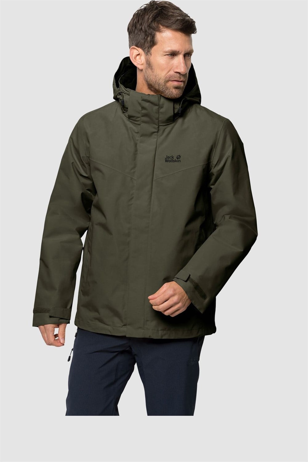 Jack Wolfskin Erkek Mont Gotland 3In1