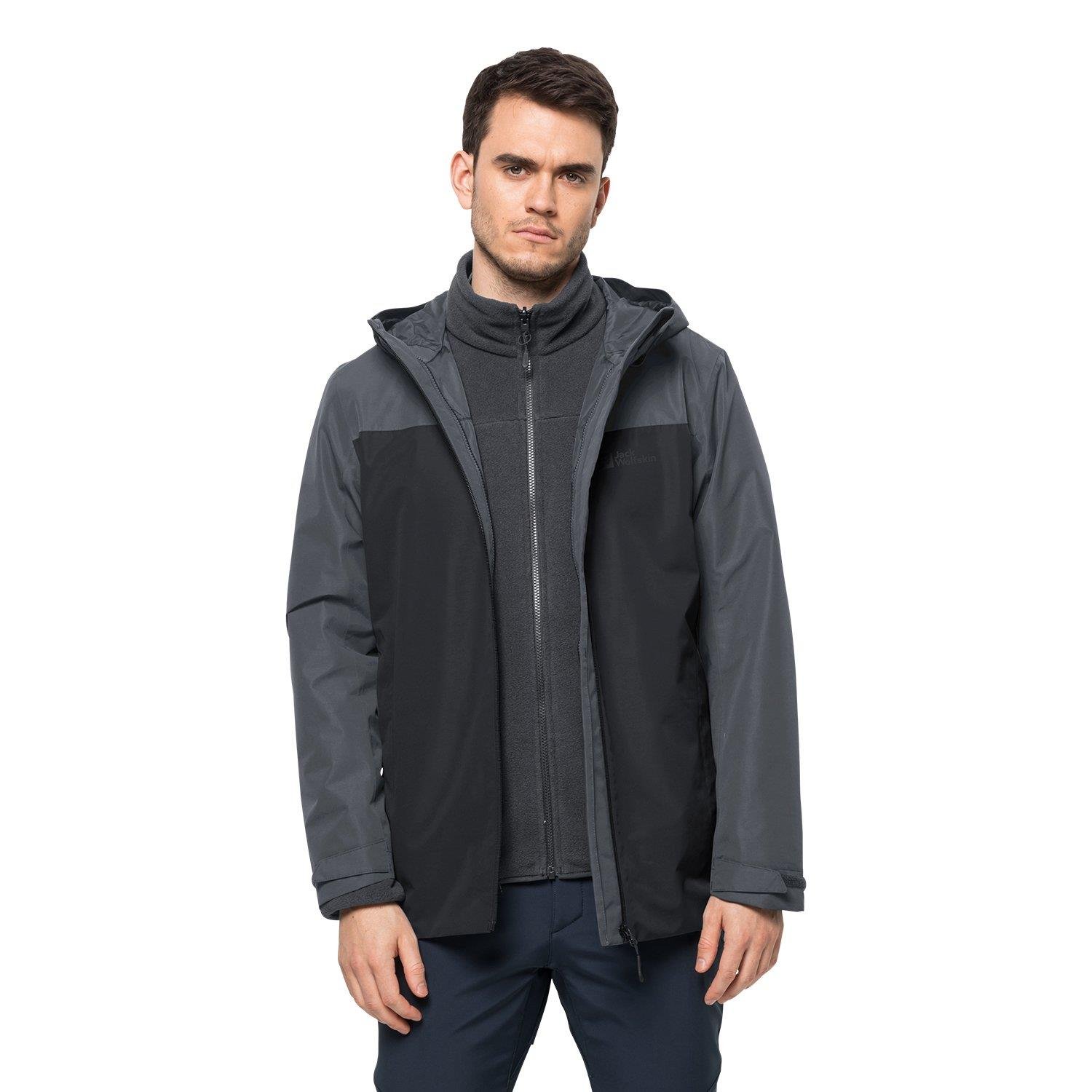 Jack Wolfskin Taubenberg 3IN1 JKT Erkek Outdoor Ceket