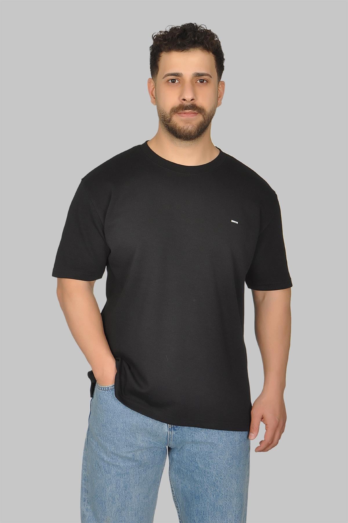 Manta 2772 Bisiklet Yaka Oversize Erkek T-Shirt