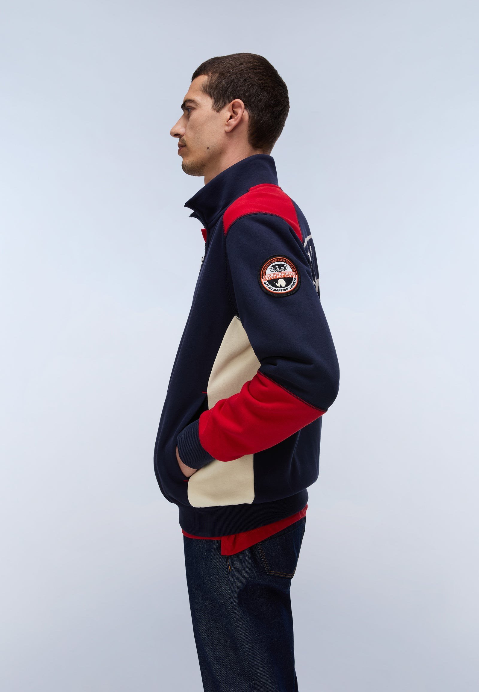 Napapijri B-Archive Sweat Fz Erkek Sweatshirt