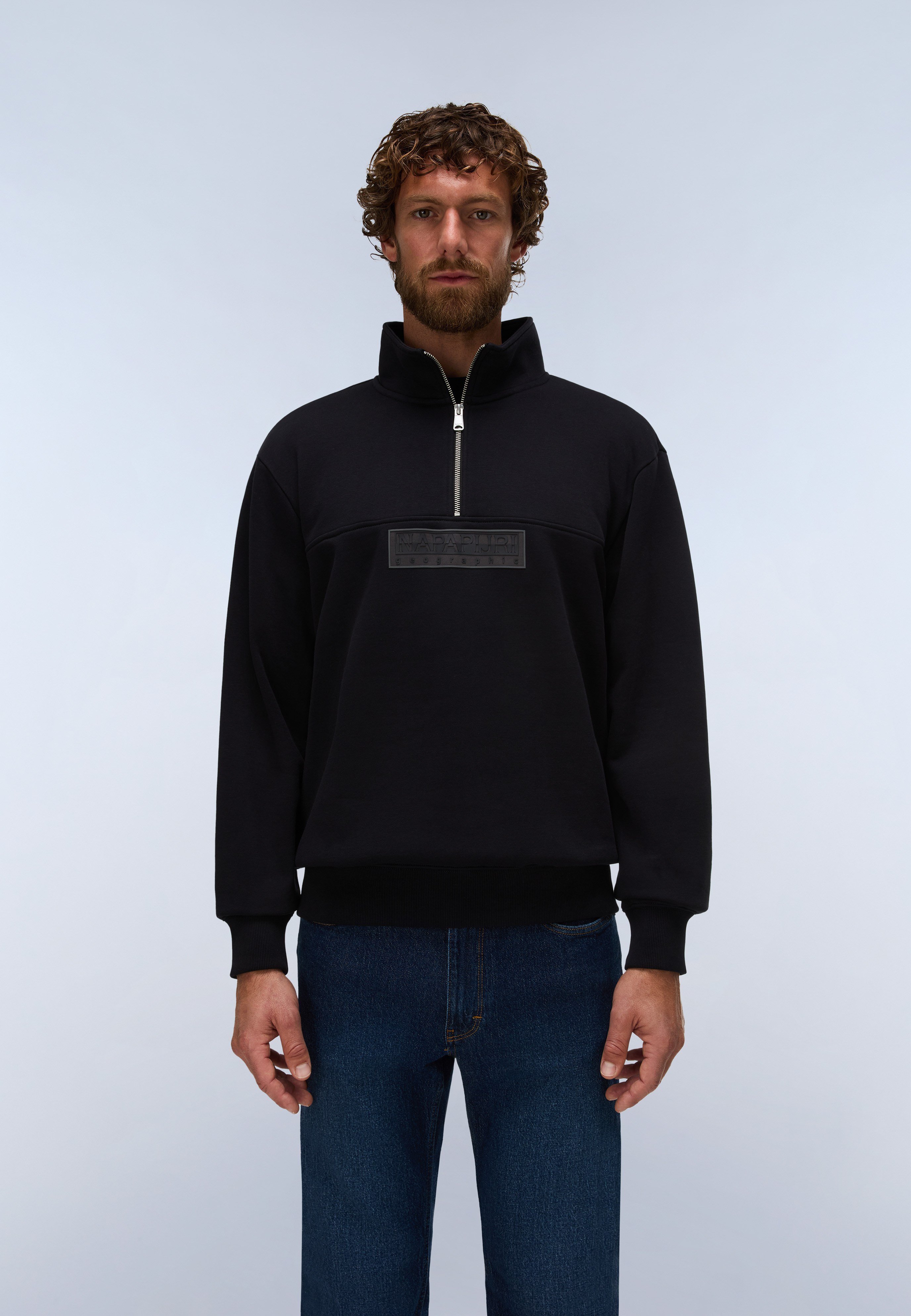 Napapijri B-Box Logo Hz Wi Erkek Sweatshirt