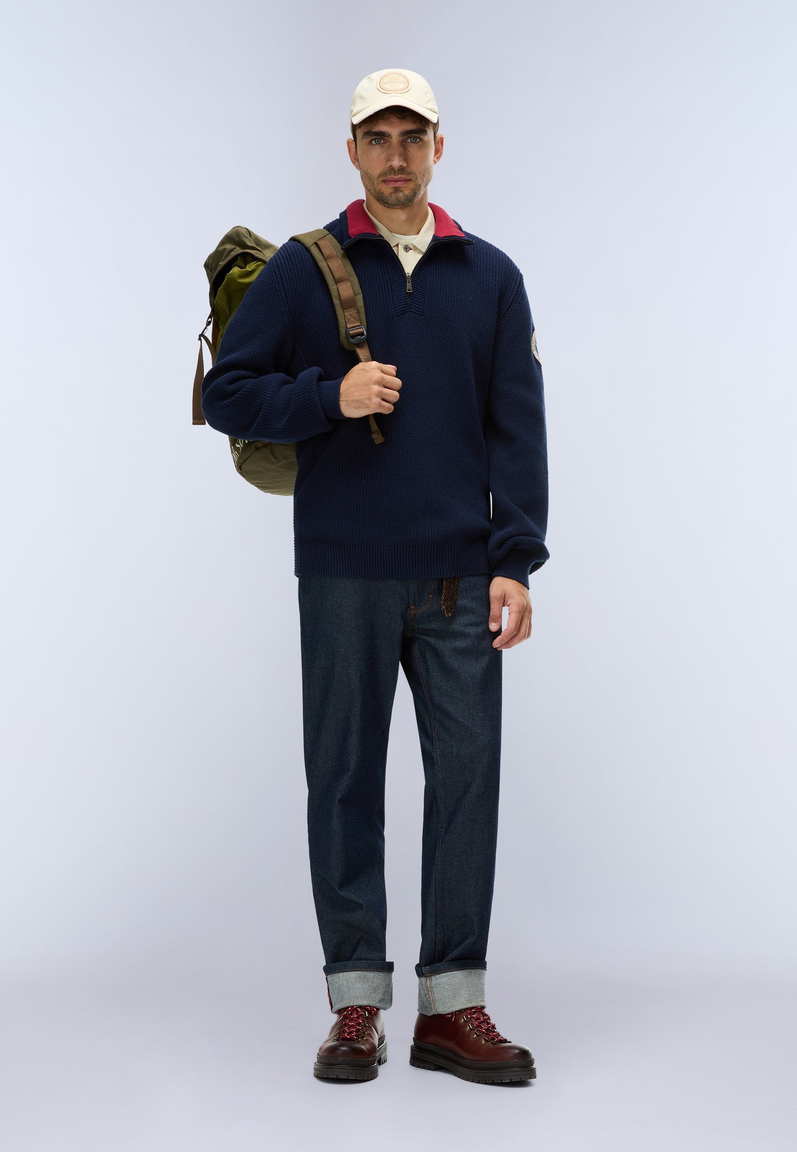 Napapijri D-Archive Knit Hz Erkek Polar
