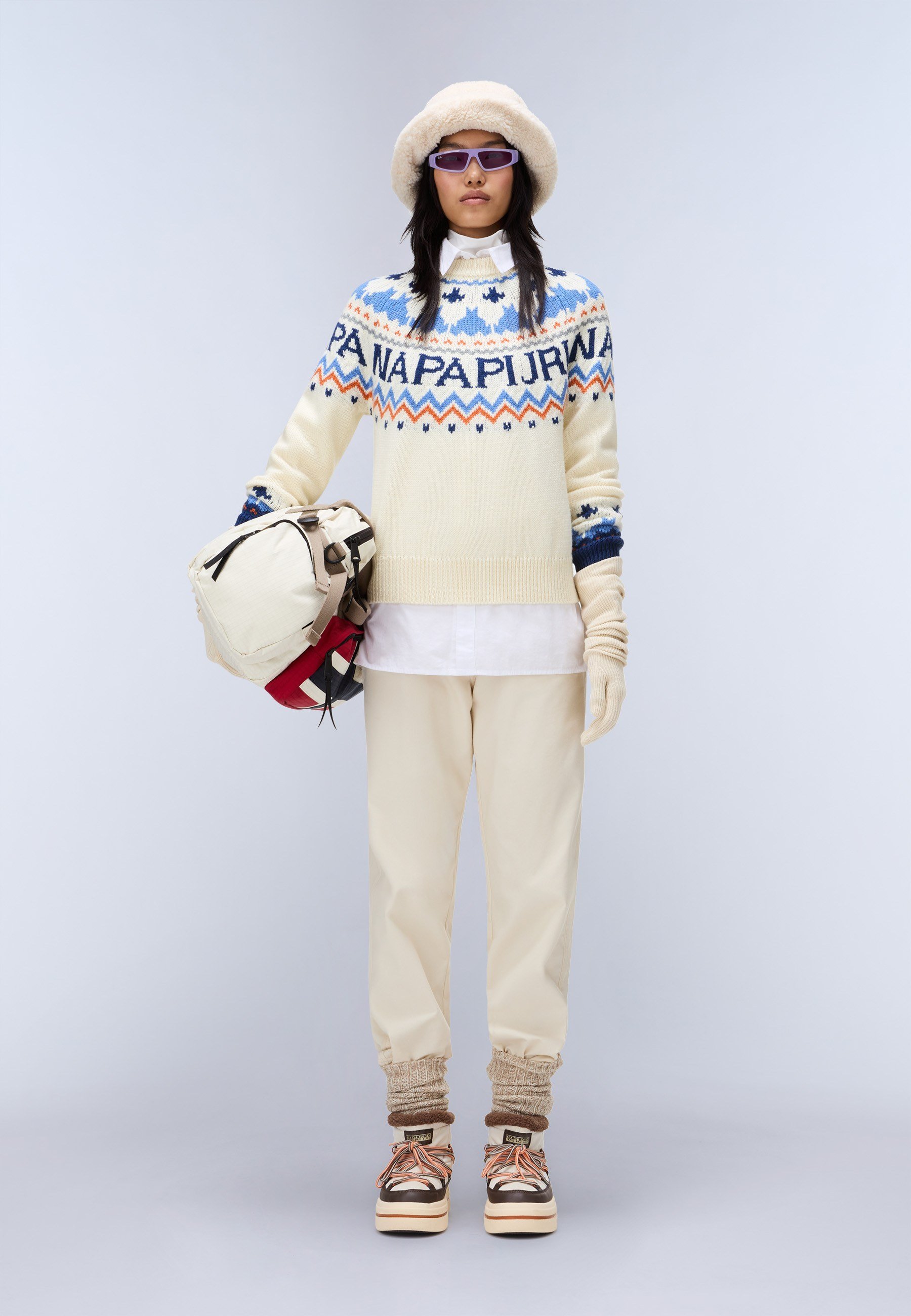 Napapijri D-Fiames C W Kadın Sweatshirt