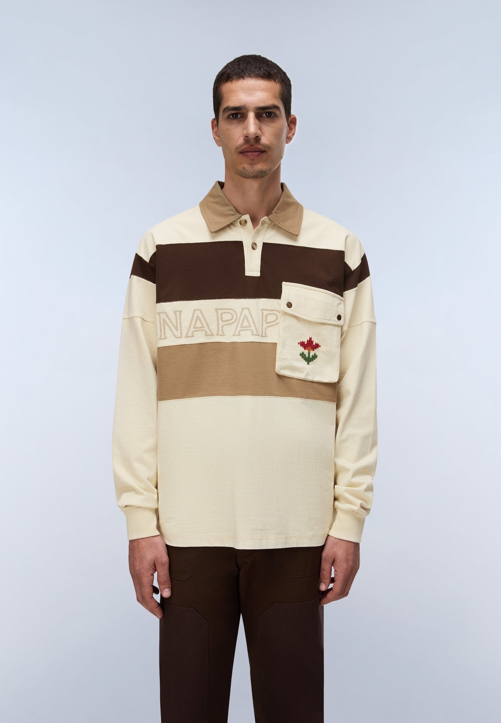 Napapijri E-Bloom Ls Erkek T-Shirt