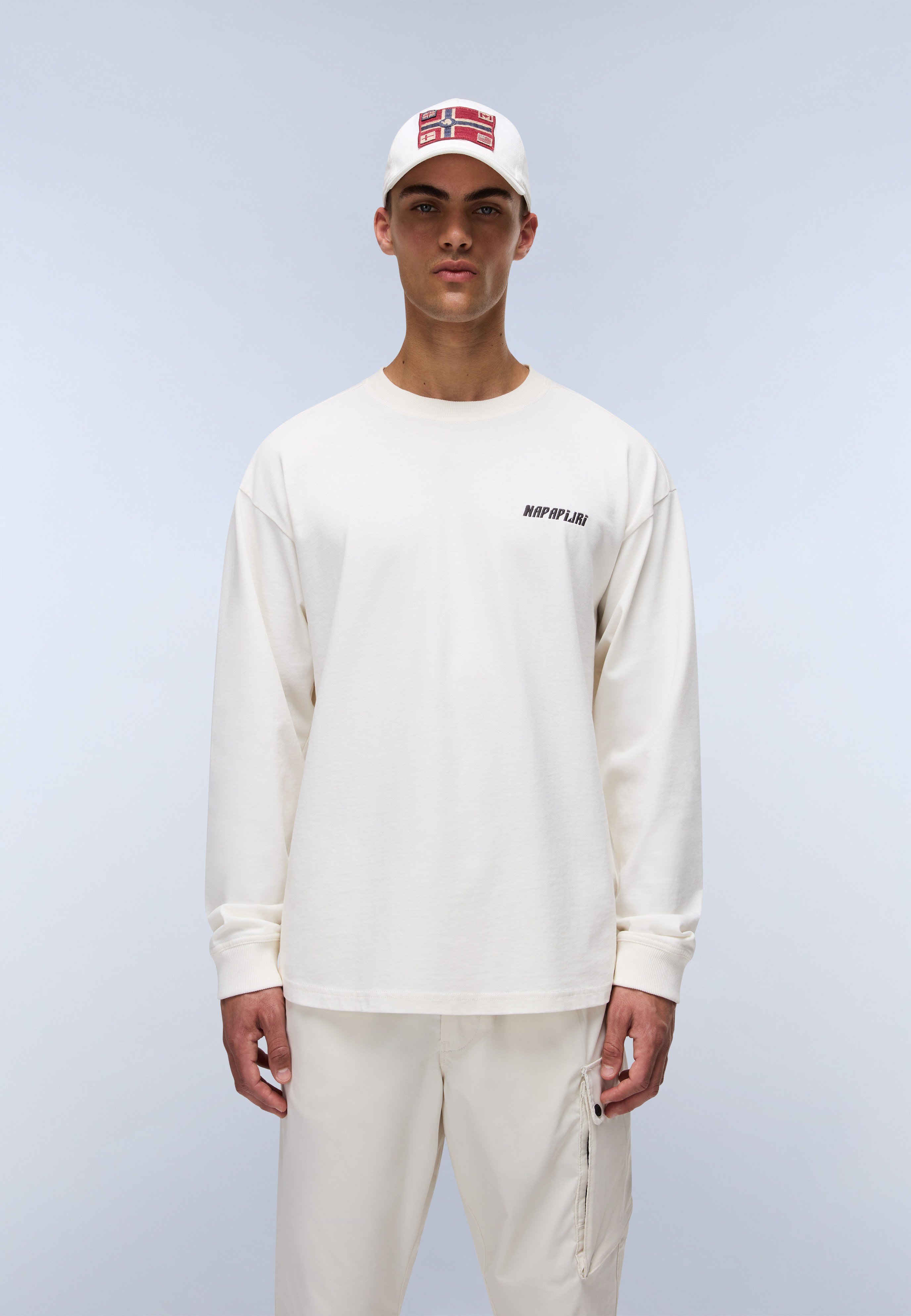 Napapijri S-Coldirai Ls Erkek T-Shirt