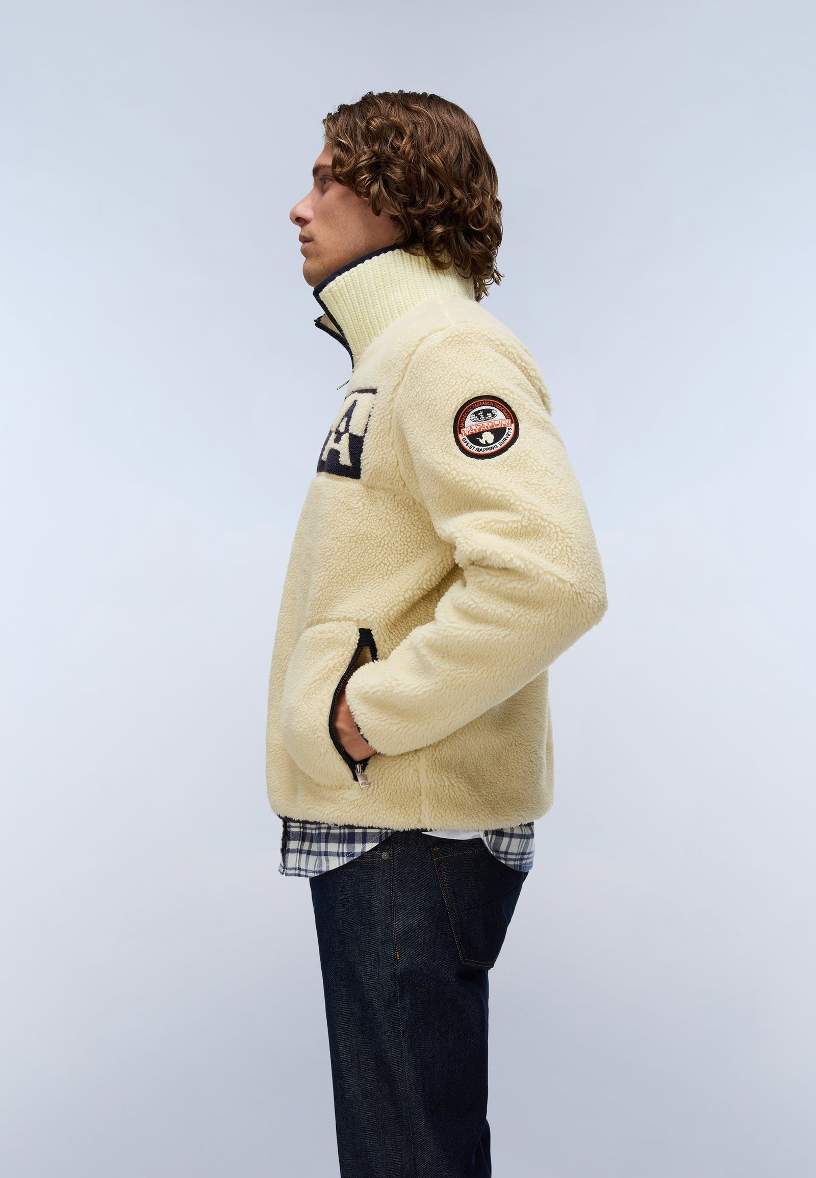 Napapijri T-Archive Fleece Hz Erkek Polar