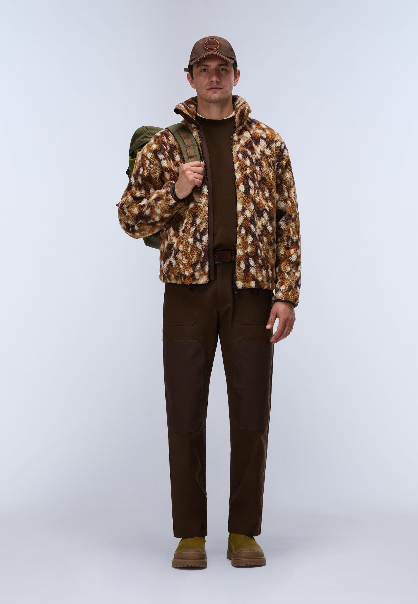 Napapijri T-Fleece Fz Erkek Polar