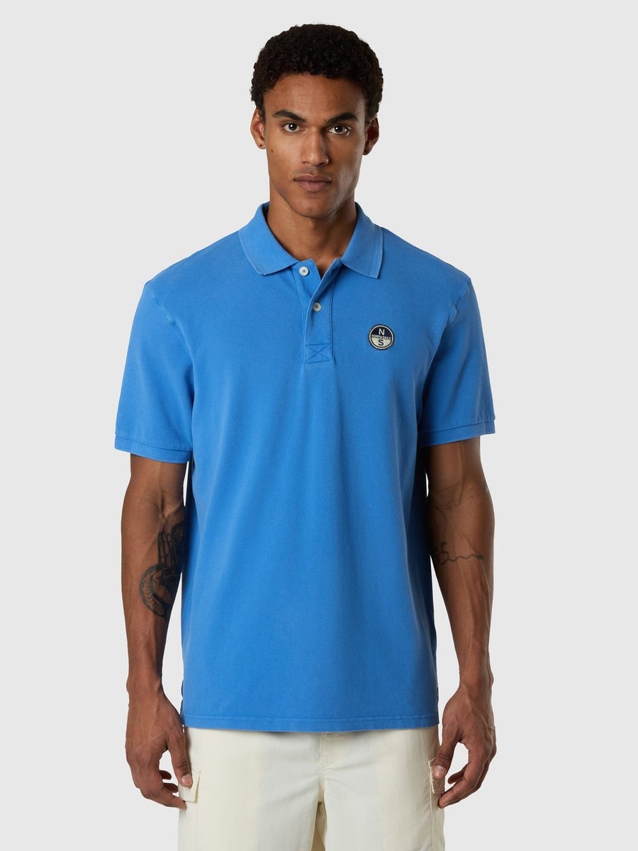 North Sails Baskılı Kısa Kollu Erkek Polo Yaka T-Shirt