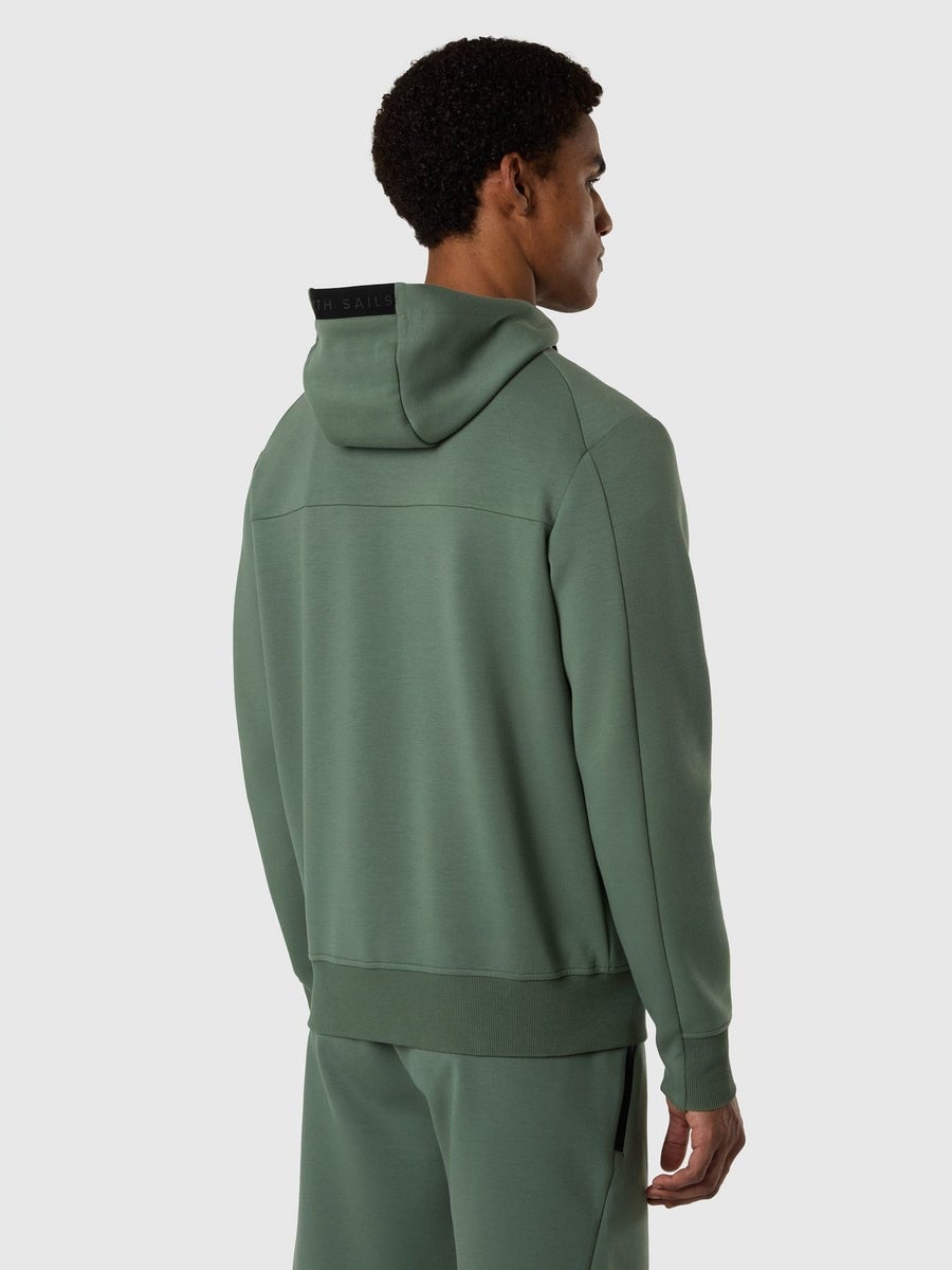North Sails Kapüşonlu Fermuarlı Erkek Sweatshirt