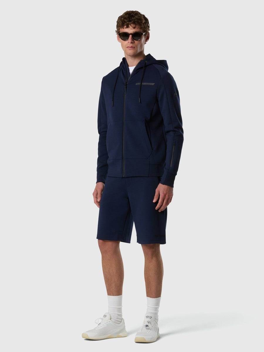 North Sails Kapüşonlu Fermuarlı Erkek Sweatshirt