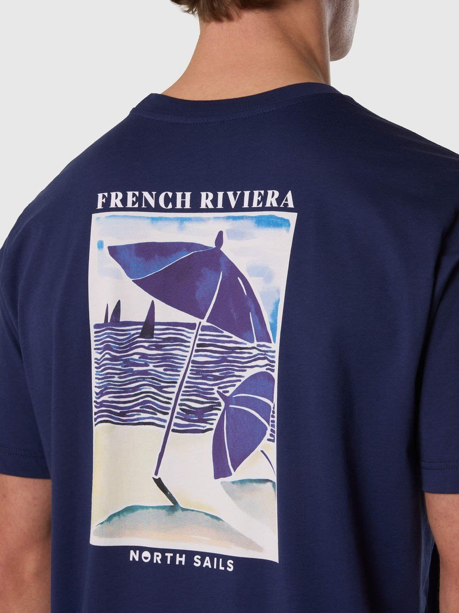 North Sails Kısa Kollu Baskılı Erkek T-Shirt