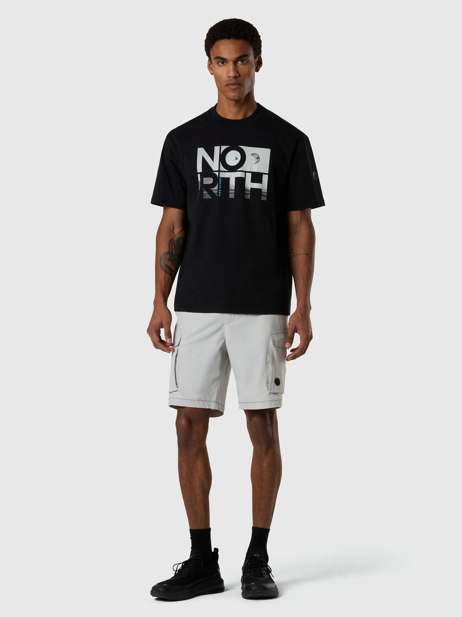 North Sails Kısa Kollu Baskılı Erkek T-Shirt