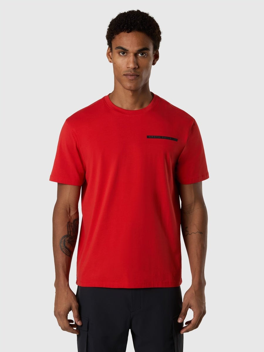 North Sails Kısa Kollu Baskılı Erkek T-Shirt