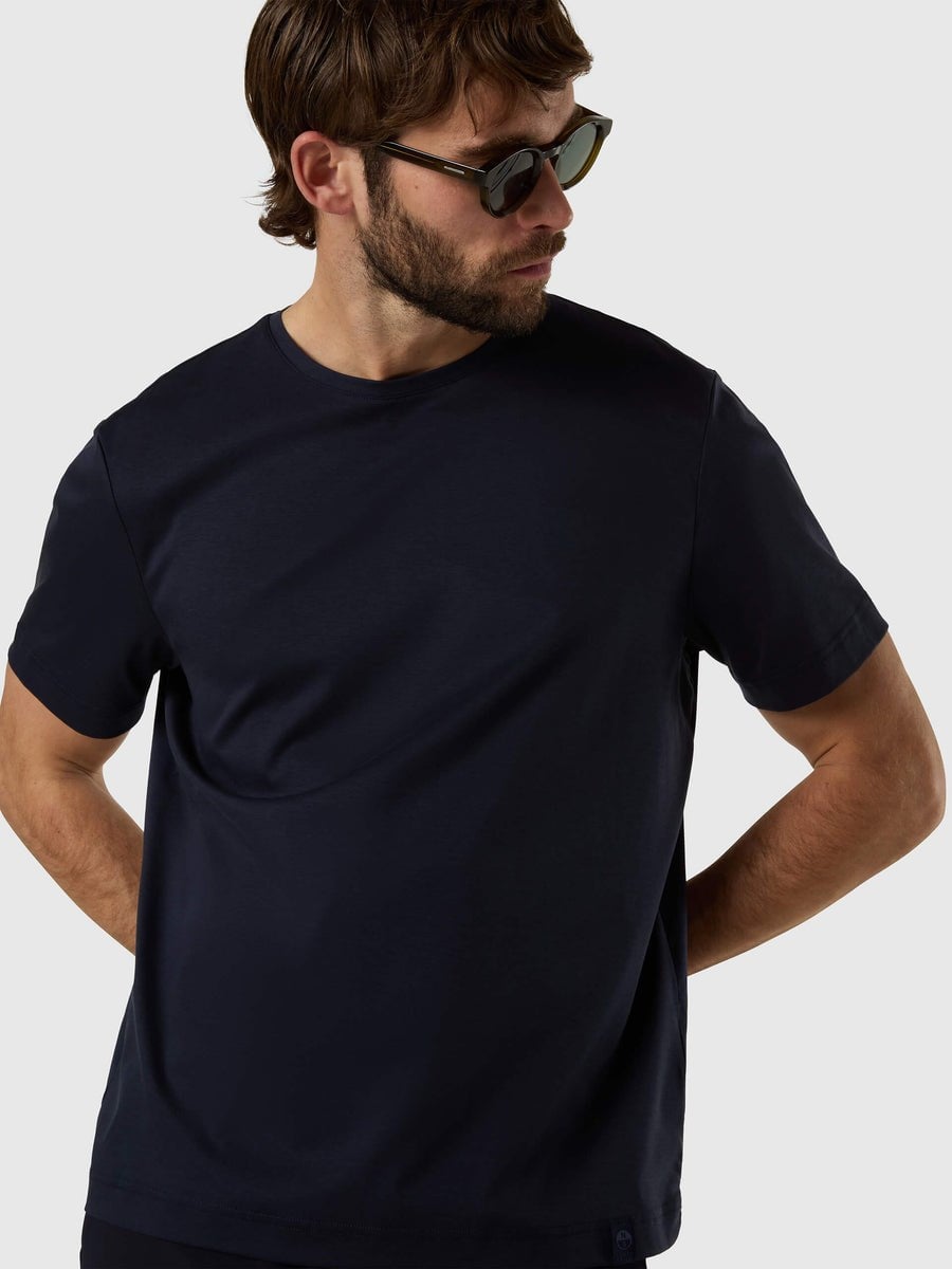 North Sails Kısa Kollu Bisiklet Yaka Pamuklu Erkek T-Shirt