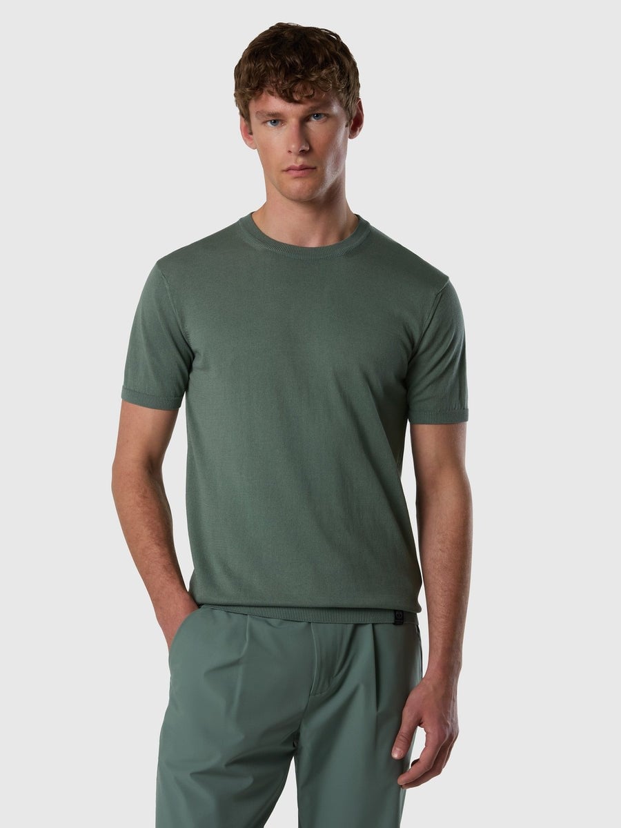 North Sails Kısa Kollu Triko Erkek T-Shirt 14 GG