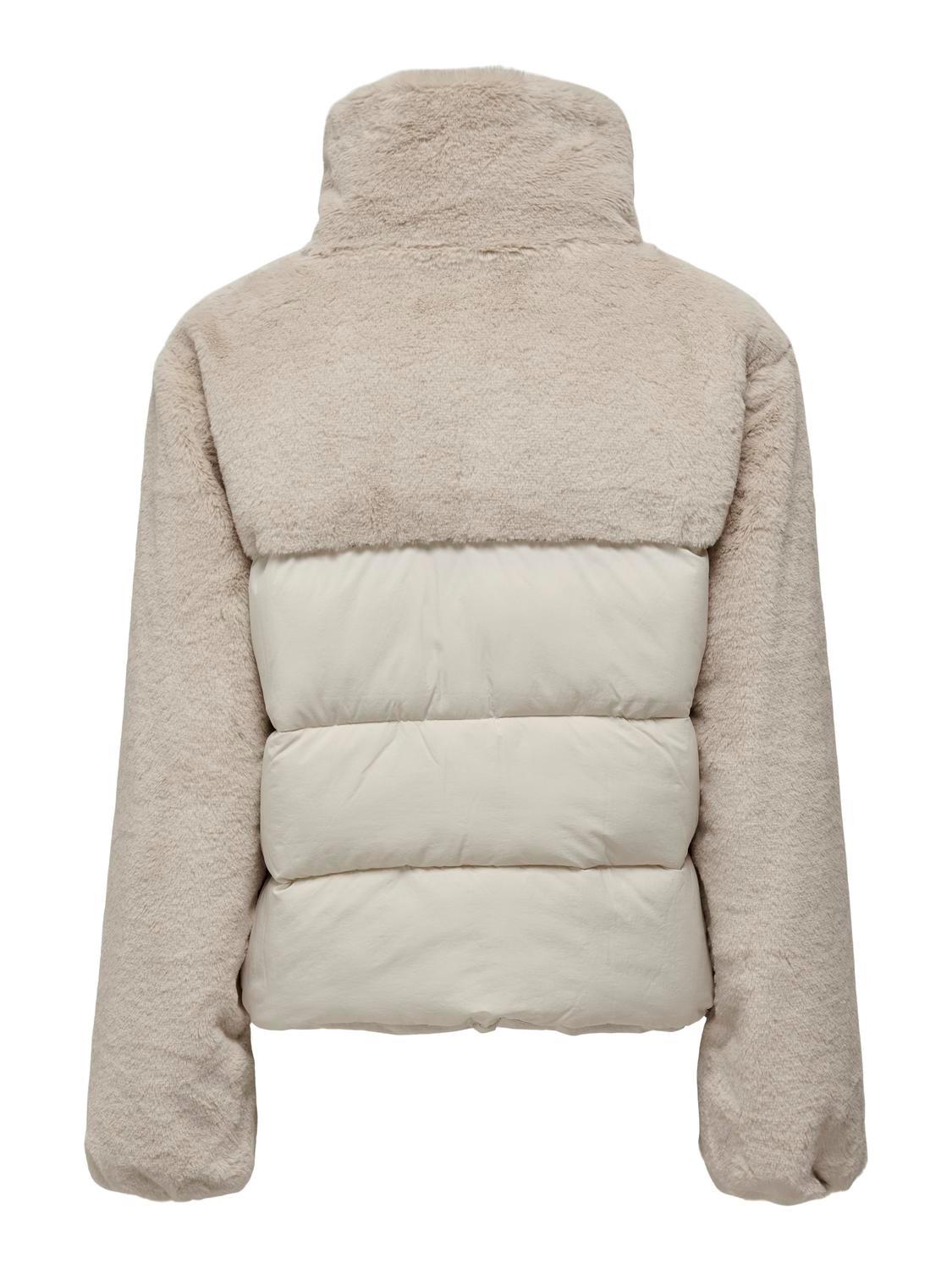 Only Onlwanja Fur Puffer Mix Jacket Cc Otw Kadın Mont