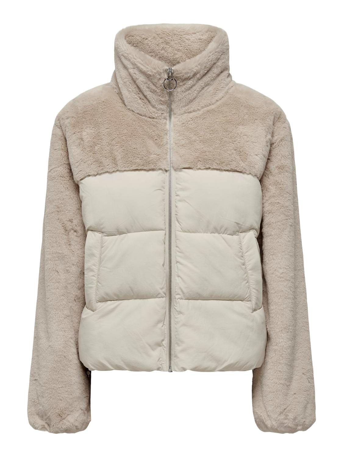 Only Onlwanja Fur Puffer Mix Jacket Cc Otw Kadın Mont