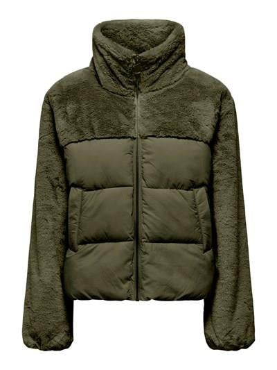Only Onlwanja Fur Puffer Mix Jacket Cc Otw Kadın Mont