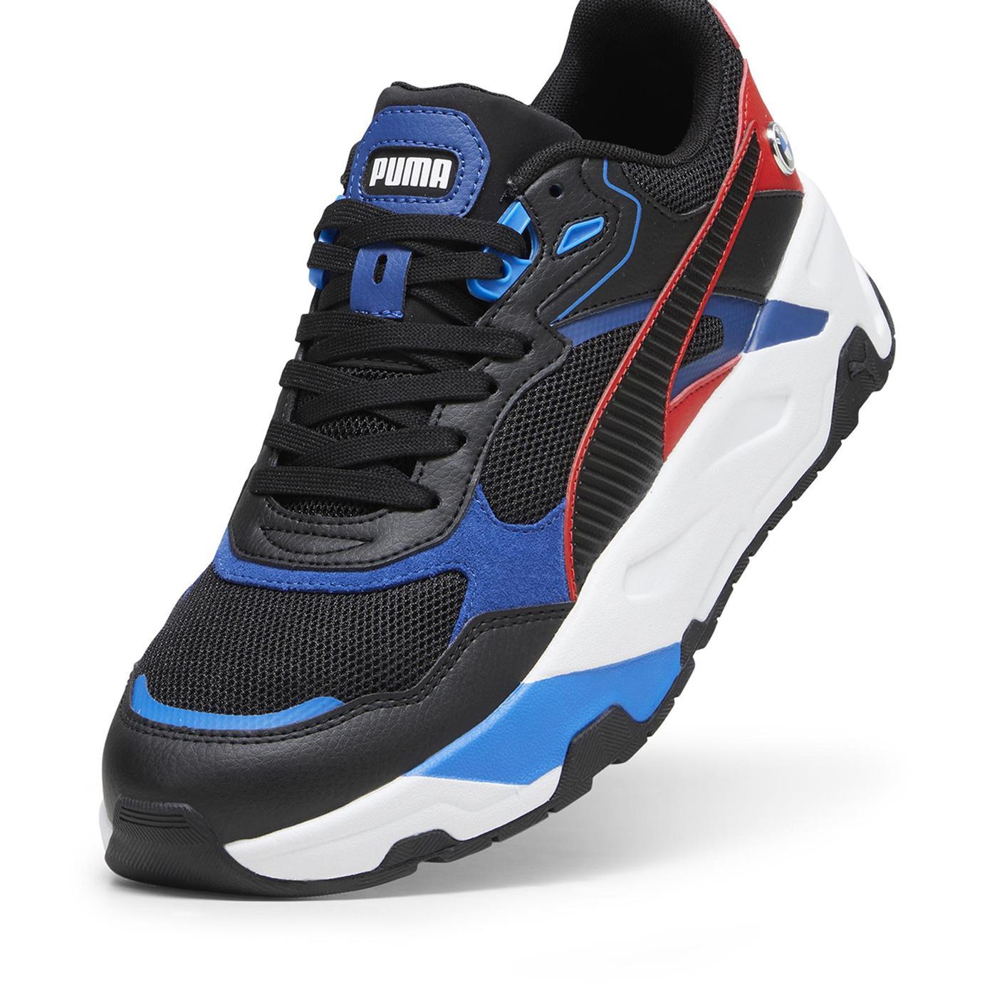 Puma BMW MMS Trinity PUMA Black-Pop Red Erkek Spor Ayakkabı