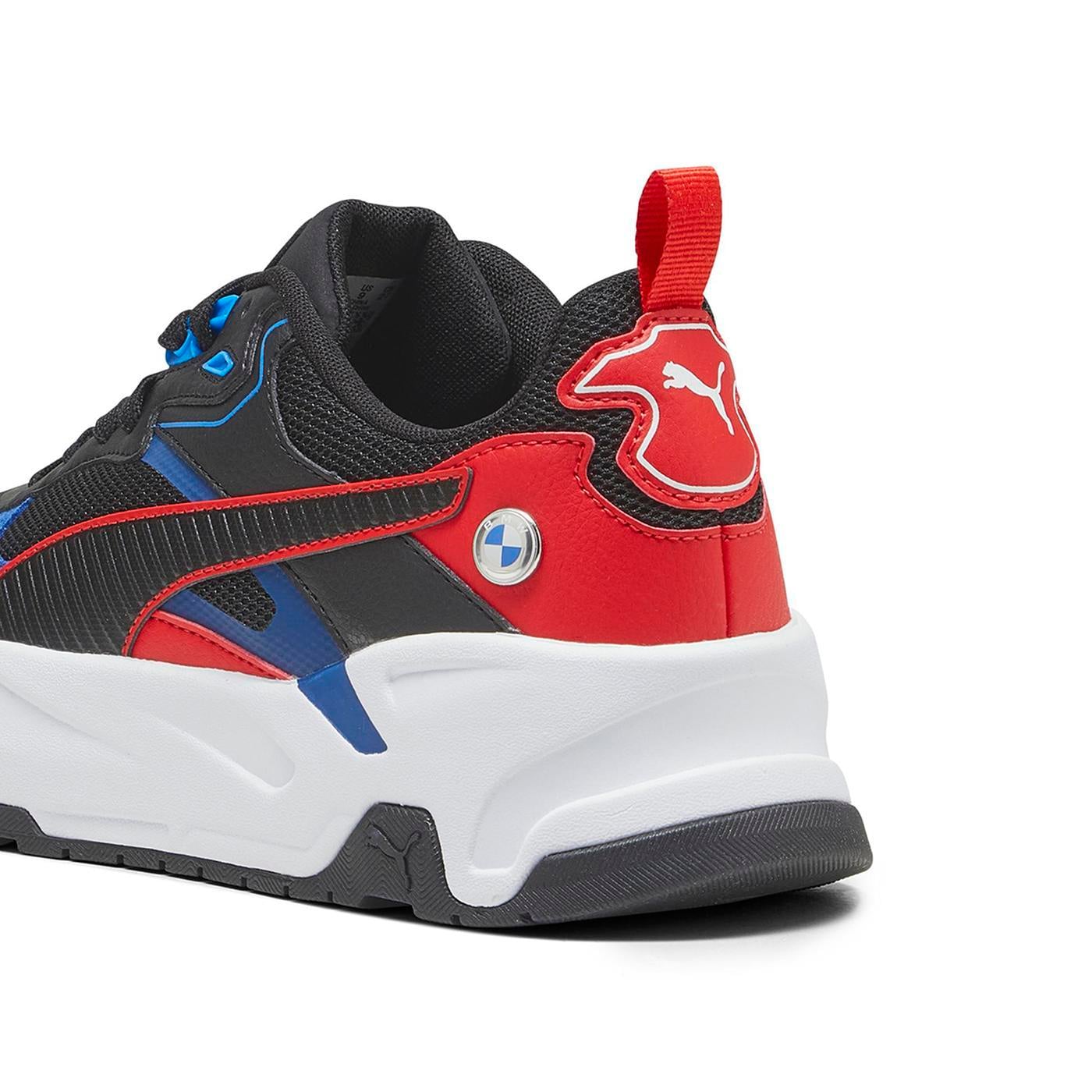 Puma BMW MMS Trinity PUMA Black-Pop Red Erkek Spor Ayakkabı