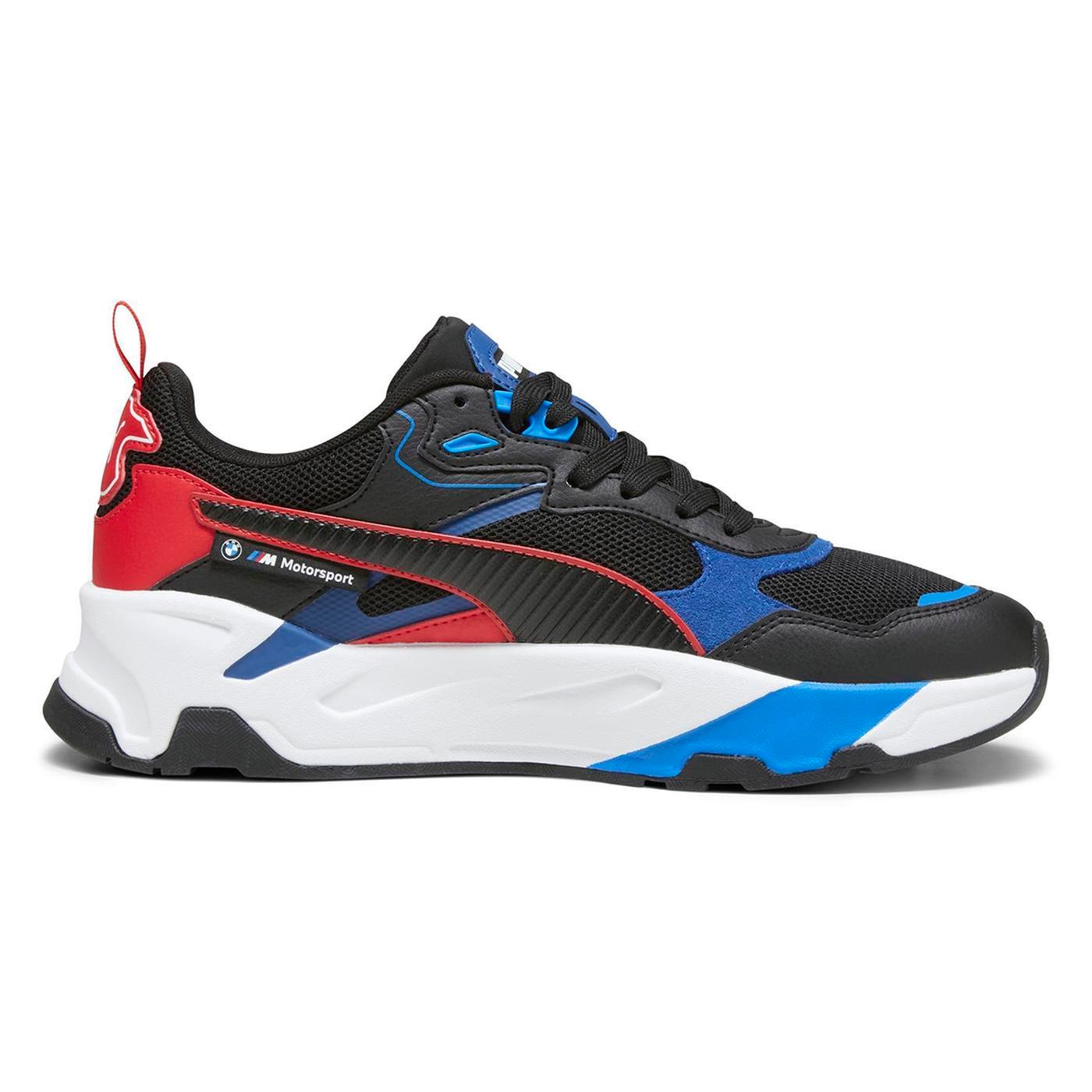 Puma BMW MMS Trinity PUMA Black-Pop Red Erkek Spor Ayakkabı