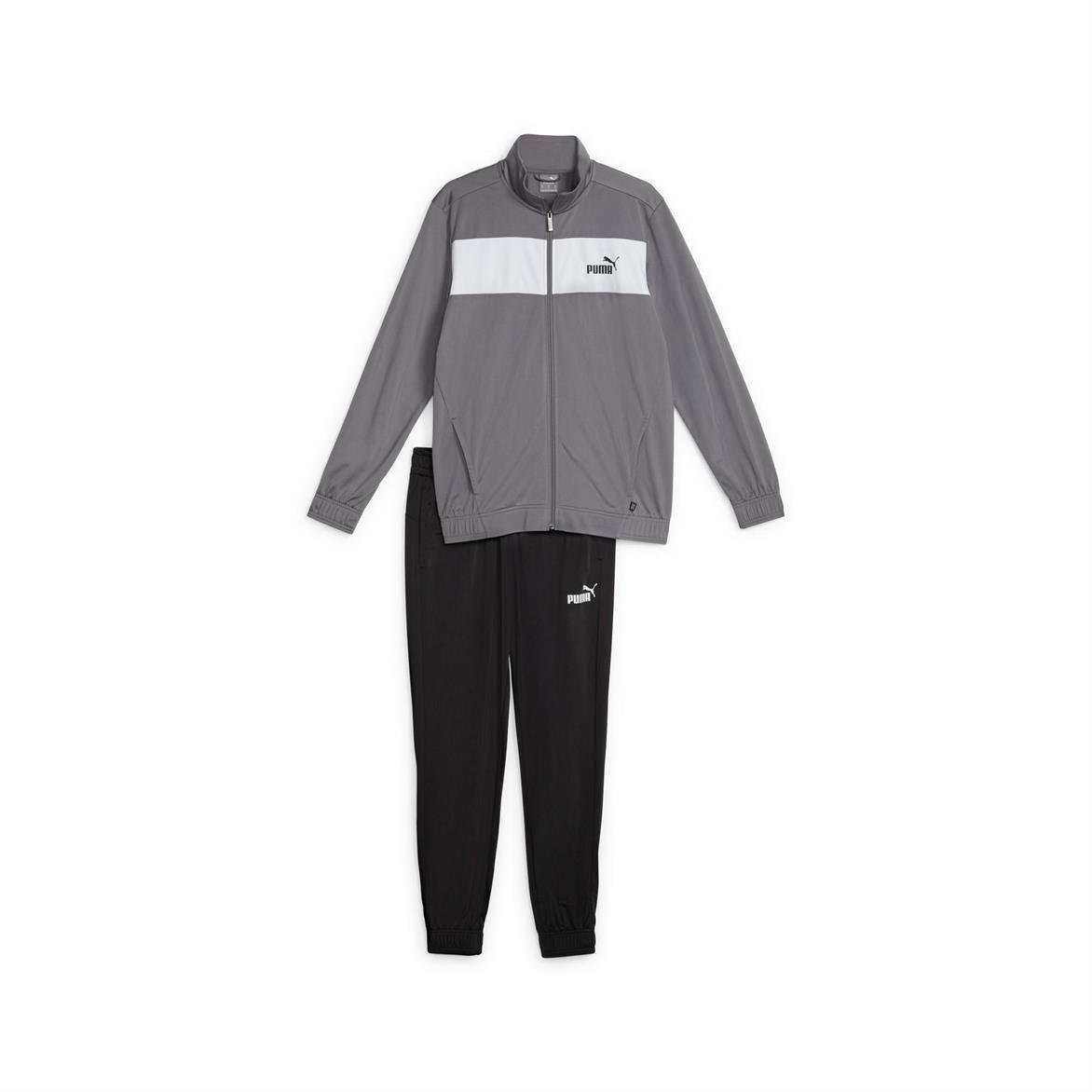 Puma Poly Suit cl Cool Dark Gray-PUMA White Erkek Eşofman Takımı