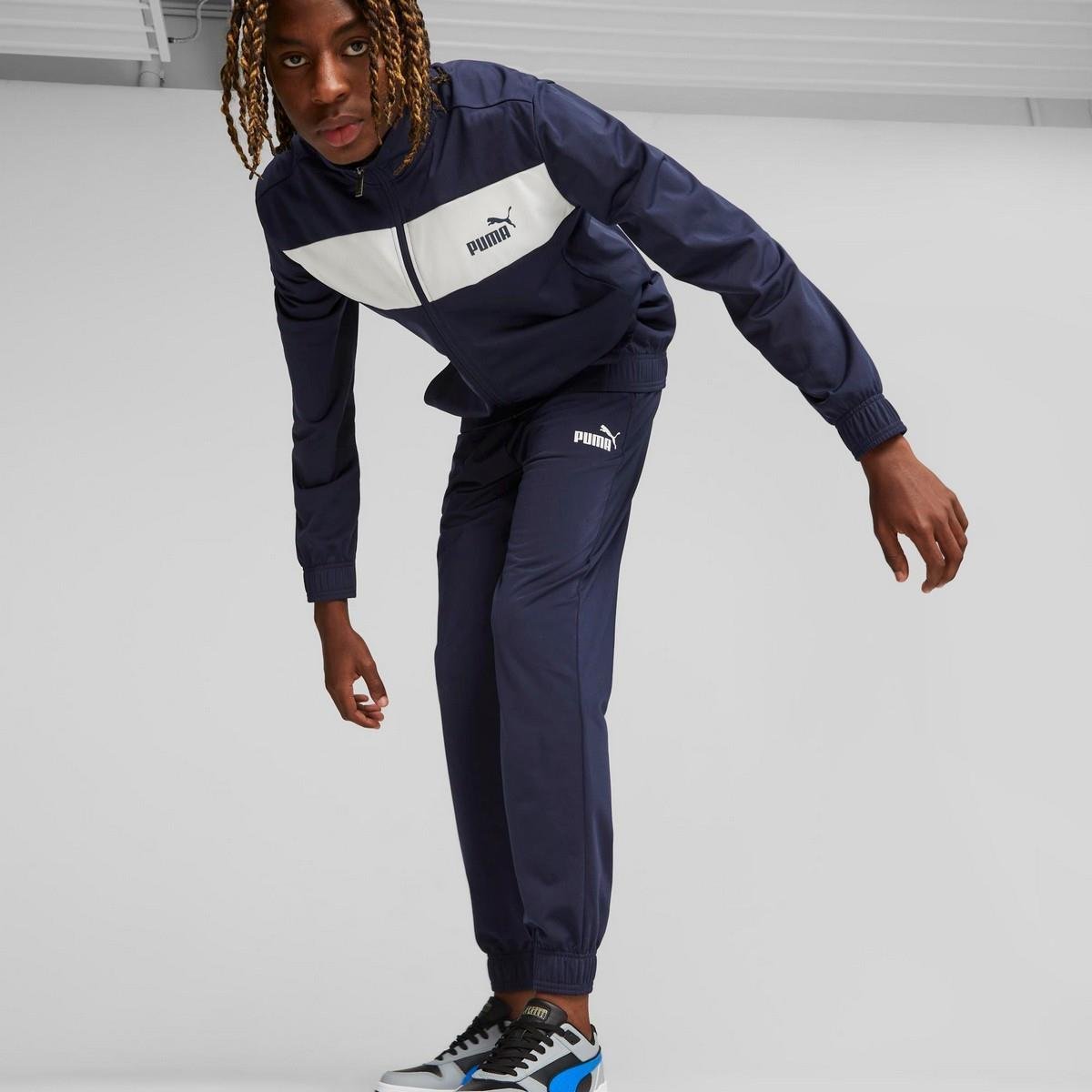 Puma Poly Suit cl PUMA Navy Erkek Eşofman Takımı