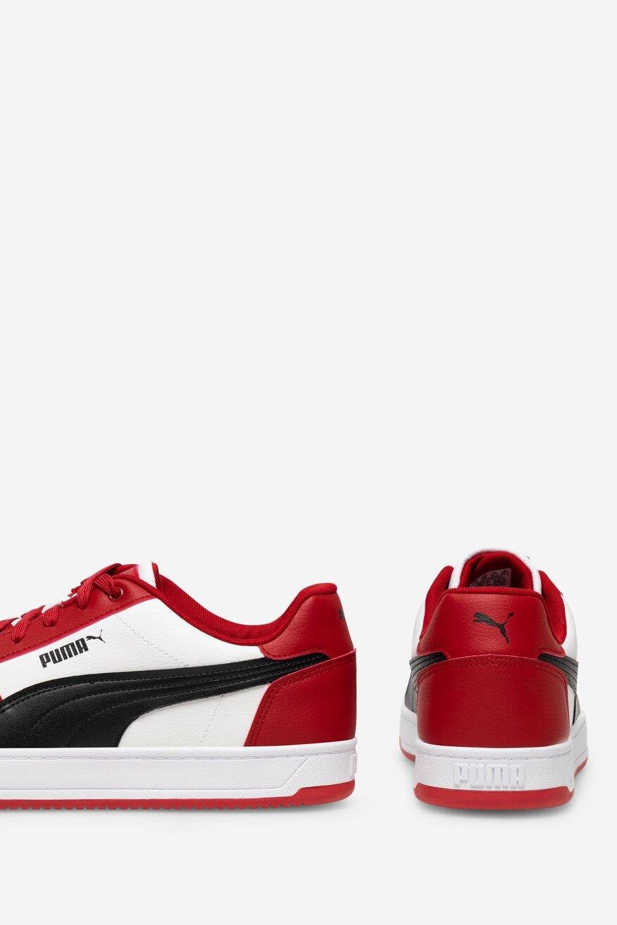 Puma Puma Caven 2.0-Club Red-PUMA White-Black Erkek Spor Ayakkabı