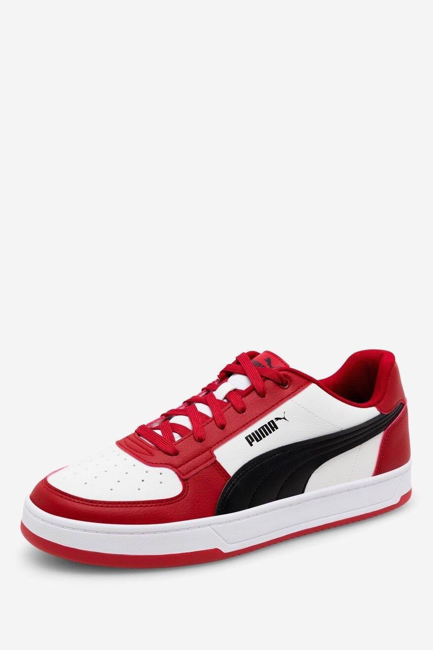 Puma Puma Caven 2.0-Club Red-PUMA White-Black Erkek Spor Ayakkabı