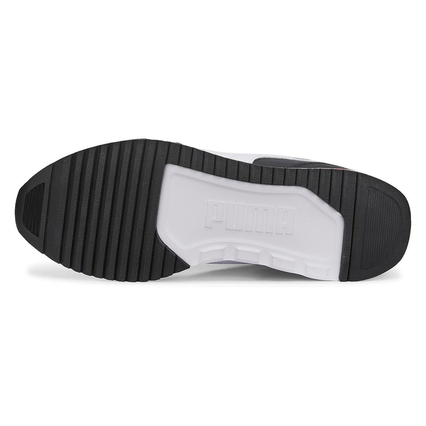 Puma PUMA R78 Quarry-Puma White-Puma Black Erkek Spor Ayakkabı