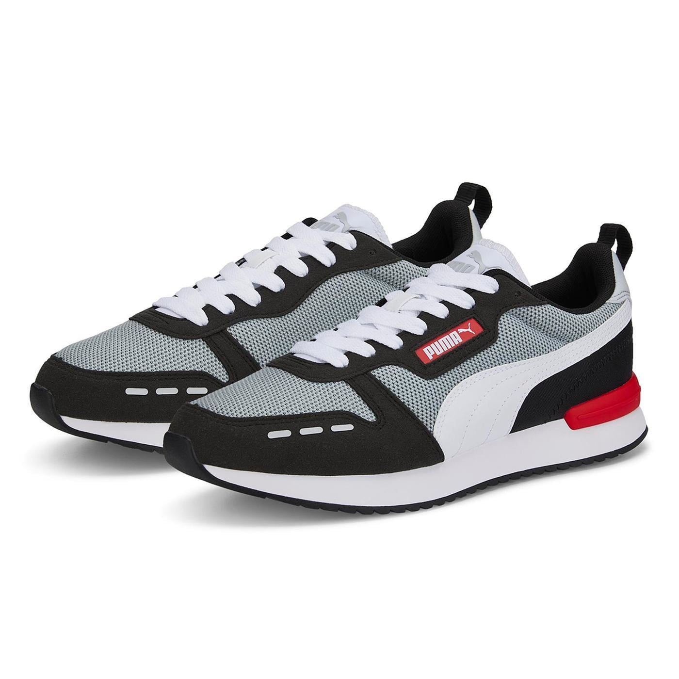 Puma PUMA R78 Quarry-Puma White-Puma Black Erkek Spor Ayakkabı