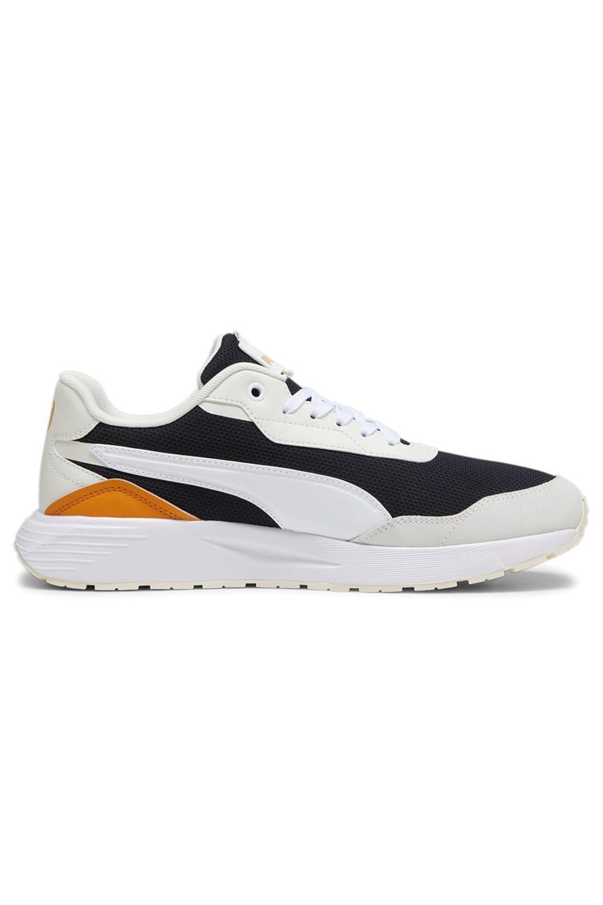 Puma Runtamed-Black-White-Gray-Ginger Erkek Spor Ayakkabı