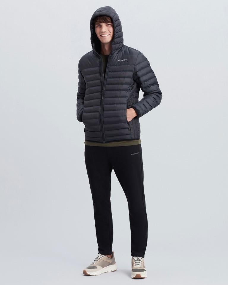 Skechers Erkek Mont Essential Hooded Jacket