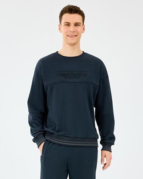 Skechers M Crewneck Erkek Sweatshirt