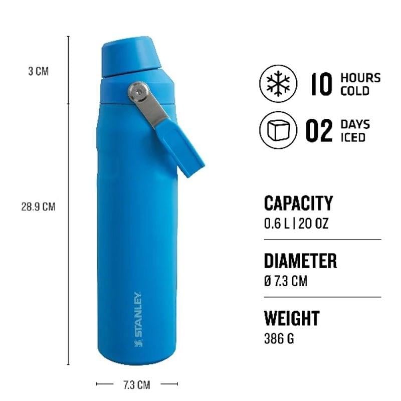 Stanley Stanley The Aerolight™ IceFlow™ Water Bottle Fast Flow 0.6L / 20oz Azure Termos