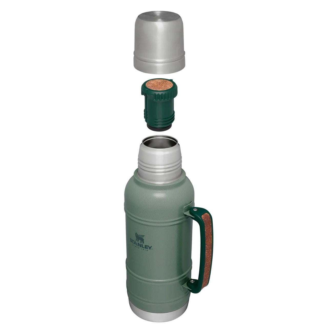 Stanley The Artisan Thermal Bottle 1.4L / 1.5Qt Hammertone Green Termos