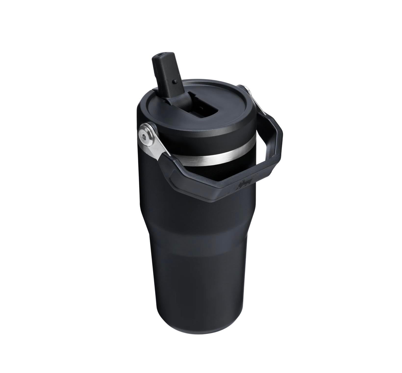 Stanley The IceFlow™ Flip Straw 2.0 Tumbler 0.6L / 20oz Black 2.0 Termos