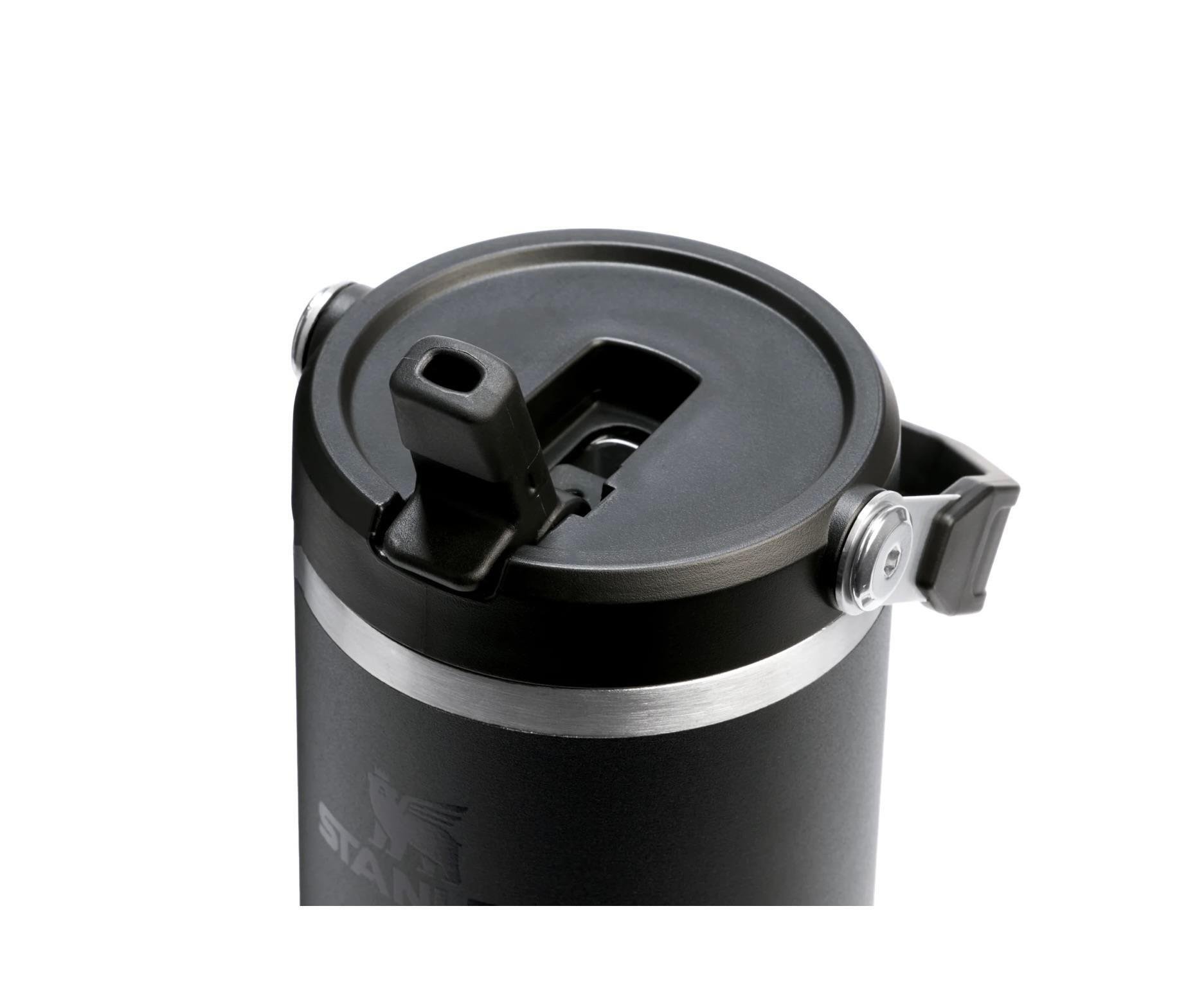 Stanley The IceFlow™ Flip Straw 2.0 Tumbler 0.6L / 20oz Black 2.0 Termos