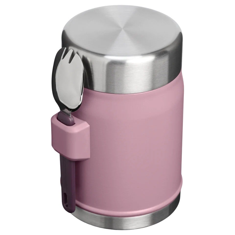 Stanley The Legendary Food Jar + Spork 0.4L / 14oz Purple Smoke Yemek Termosu