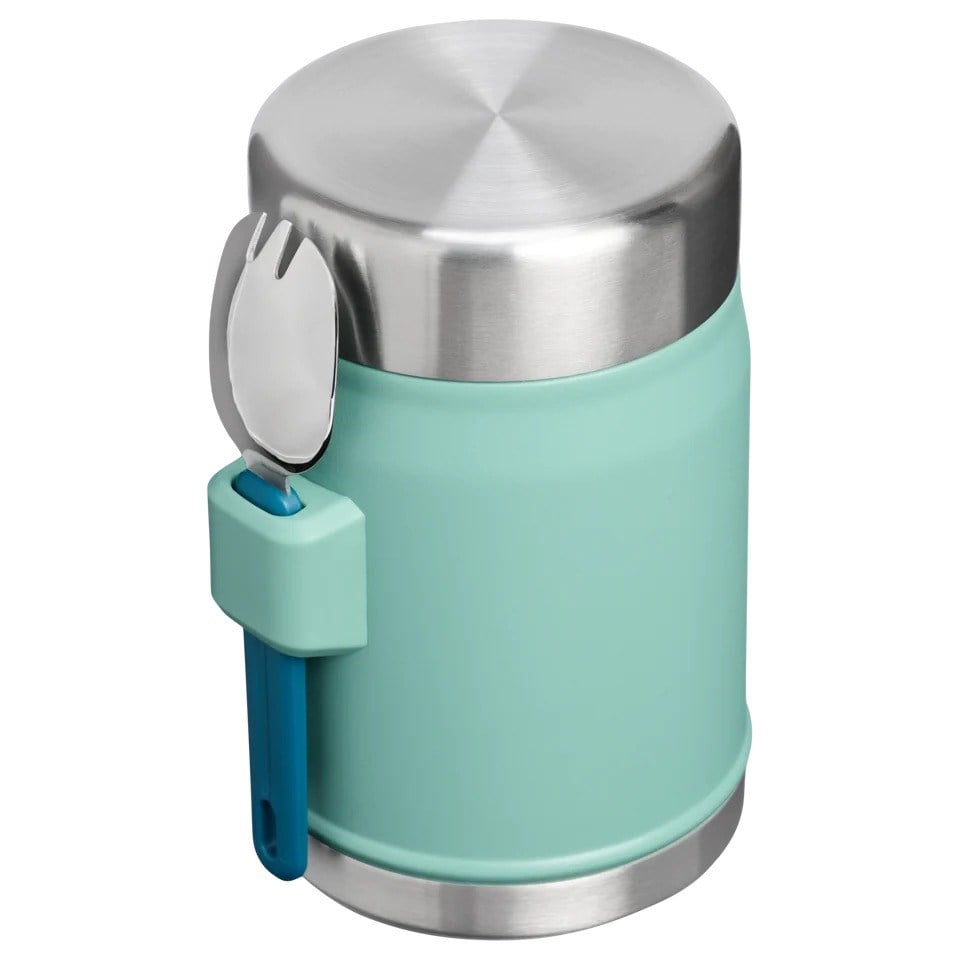 Stanley The Legendary Food Jar + Spork 0.4L / 14oz Spring Green Yemek Termosu