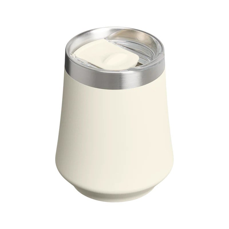 Stanley The Reserve Wine Tumbler - 0.32L / 11oz Cream Termos Bardak