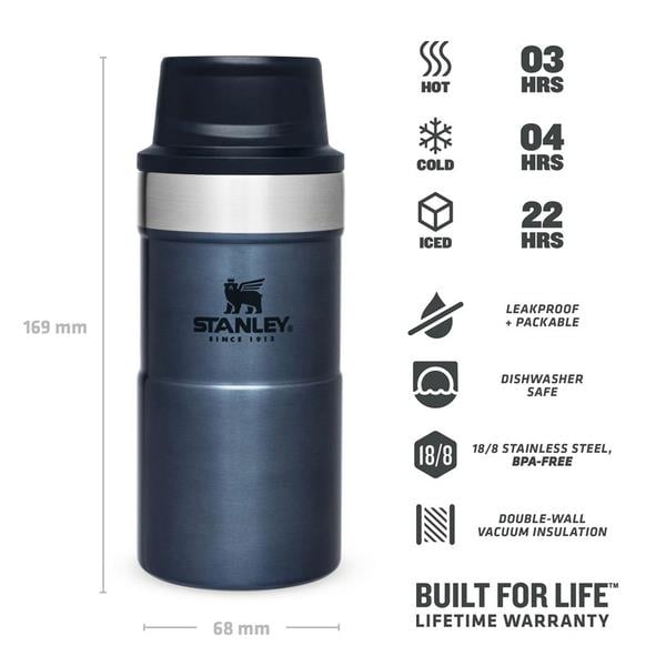 Stanley Unisex Termos Bardak The Trigger-Action Travel Mug .25L / 8.5Oz