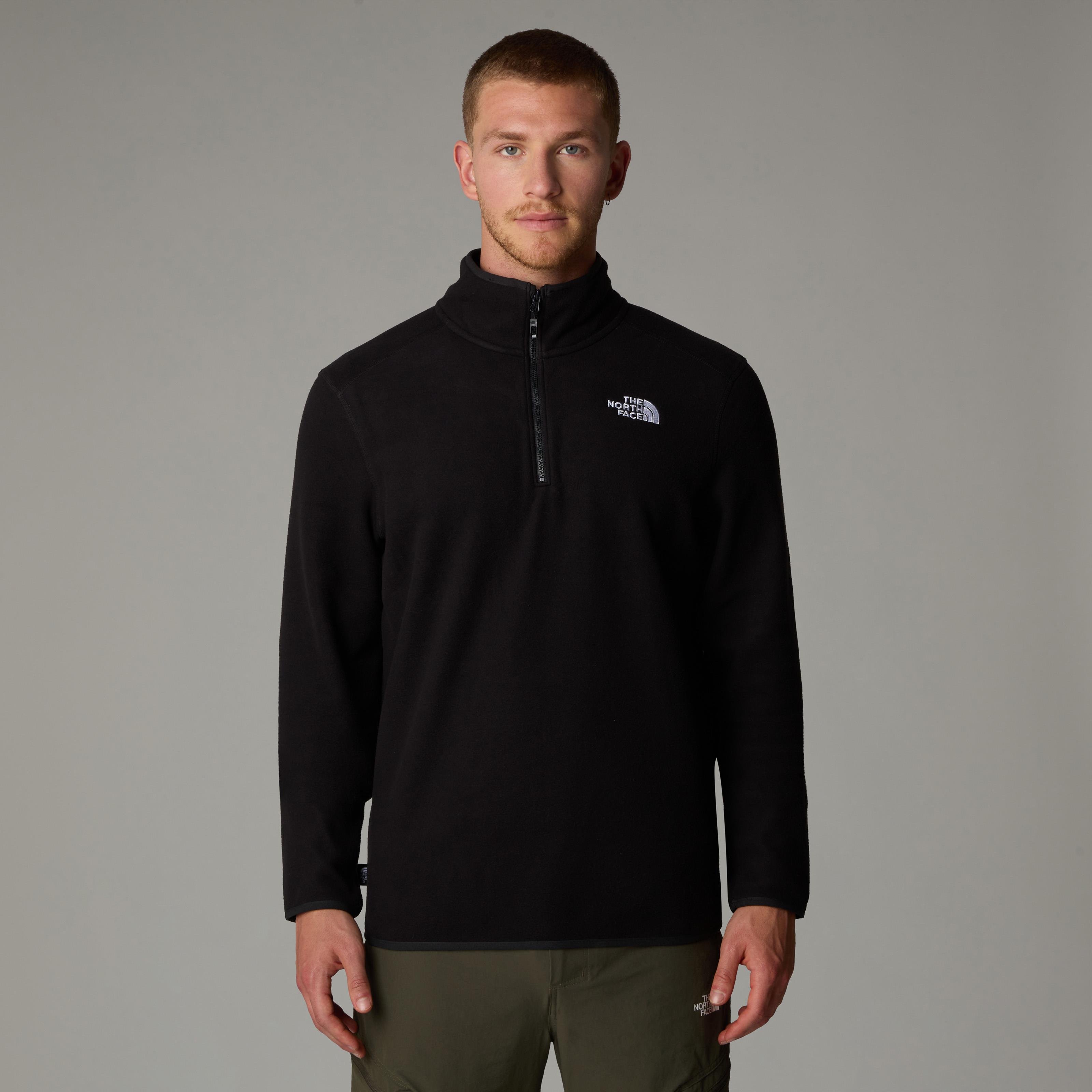 The North Face M 100 Glacier 1/4 Zip - Eu Erkek Polar