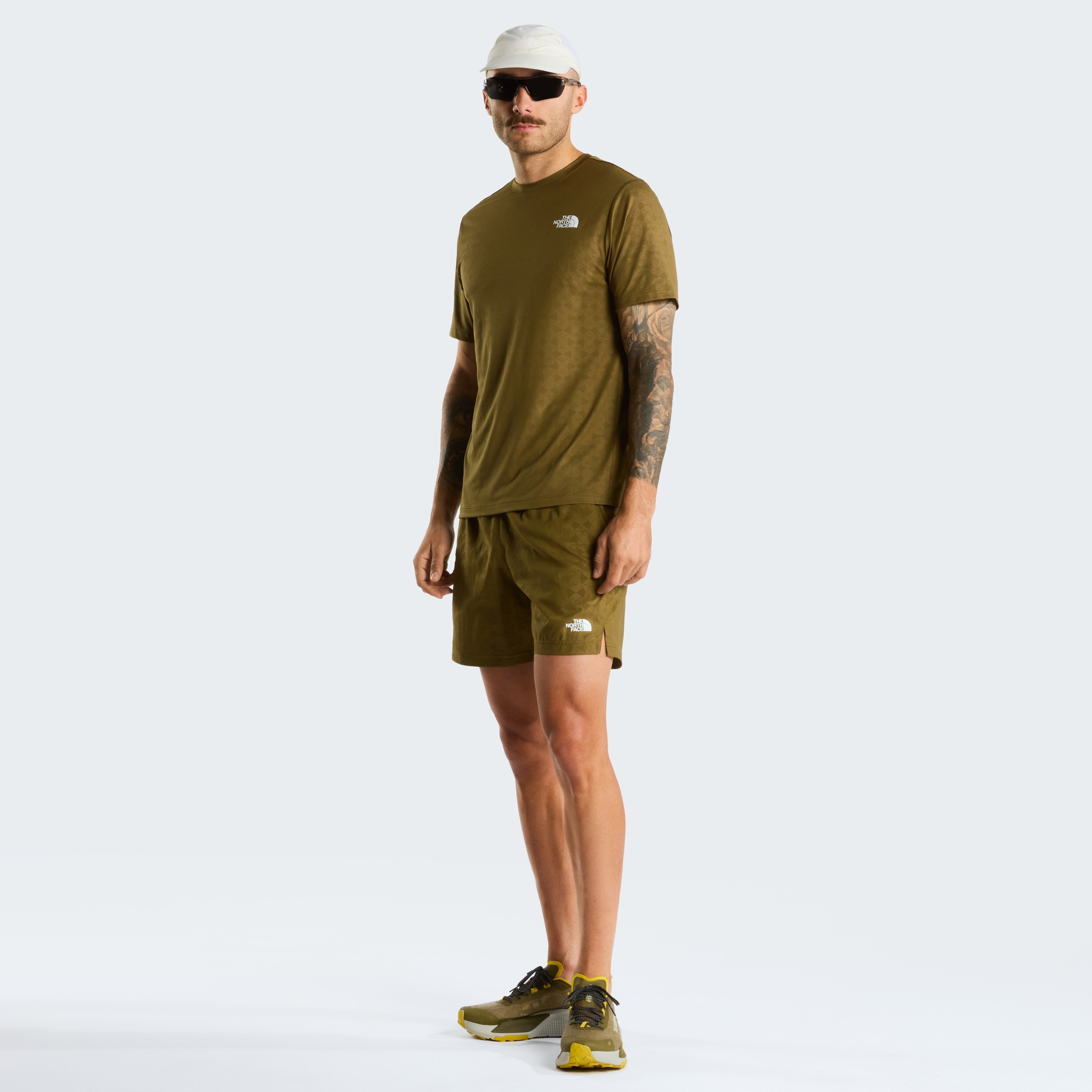 The North Face M 24/7 Pentadome Embossed Reg Ss Tee Erkek T-Shirt