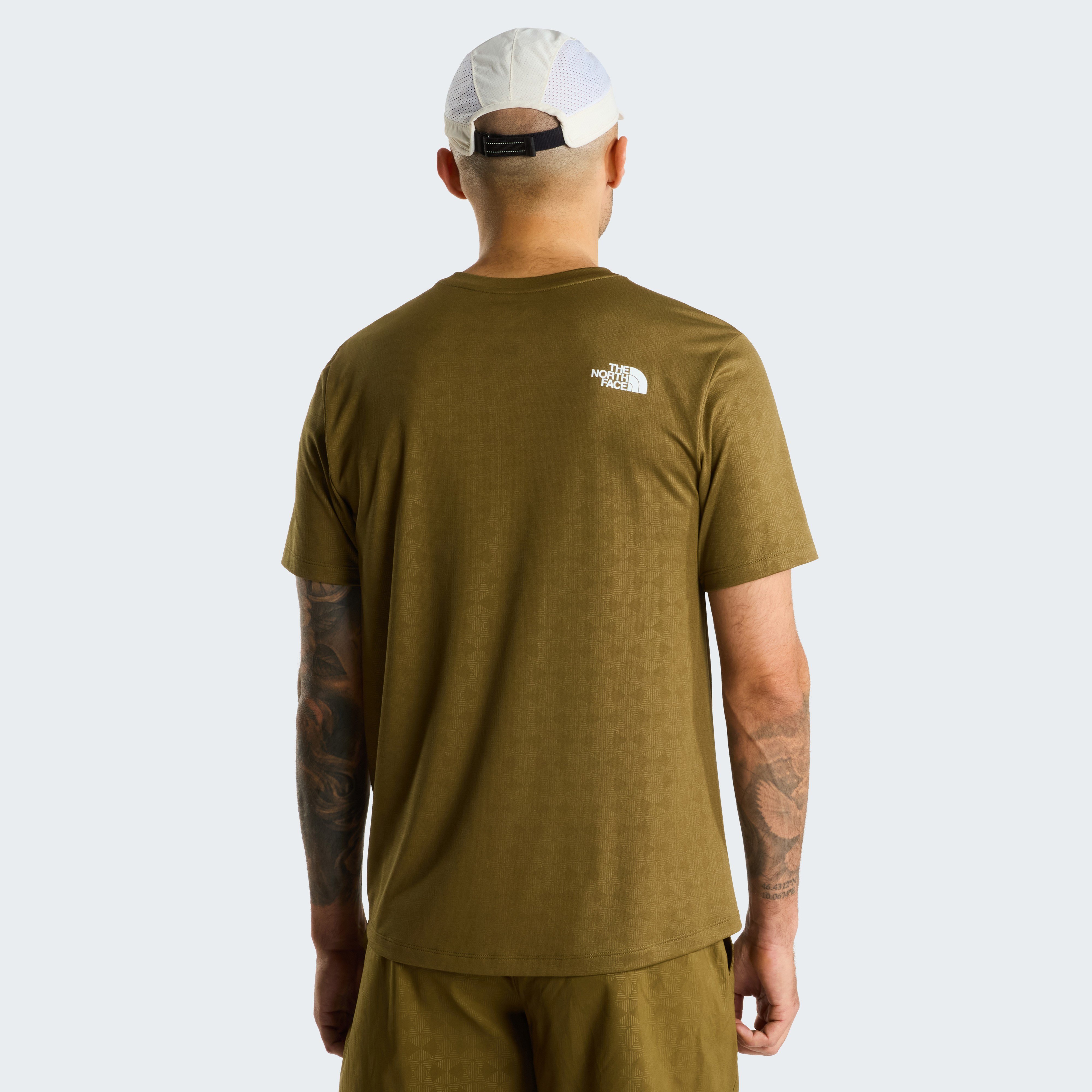 The North Face M 24/7 Pentadome Embossed Reg Ss Tee Erkek T-Shirt