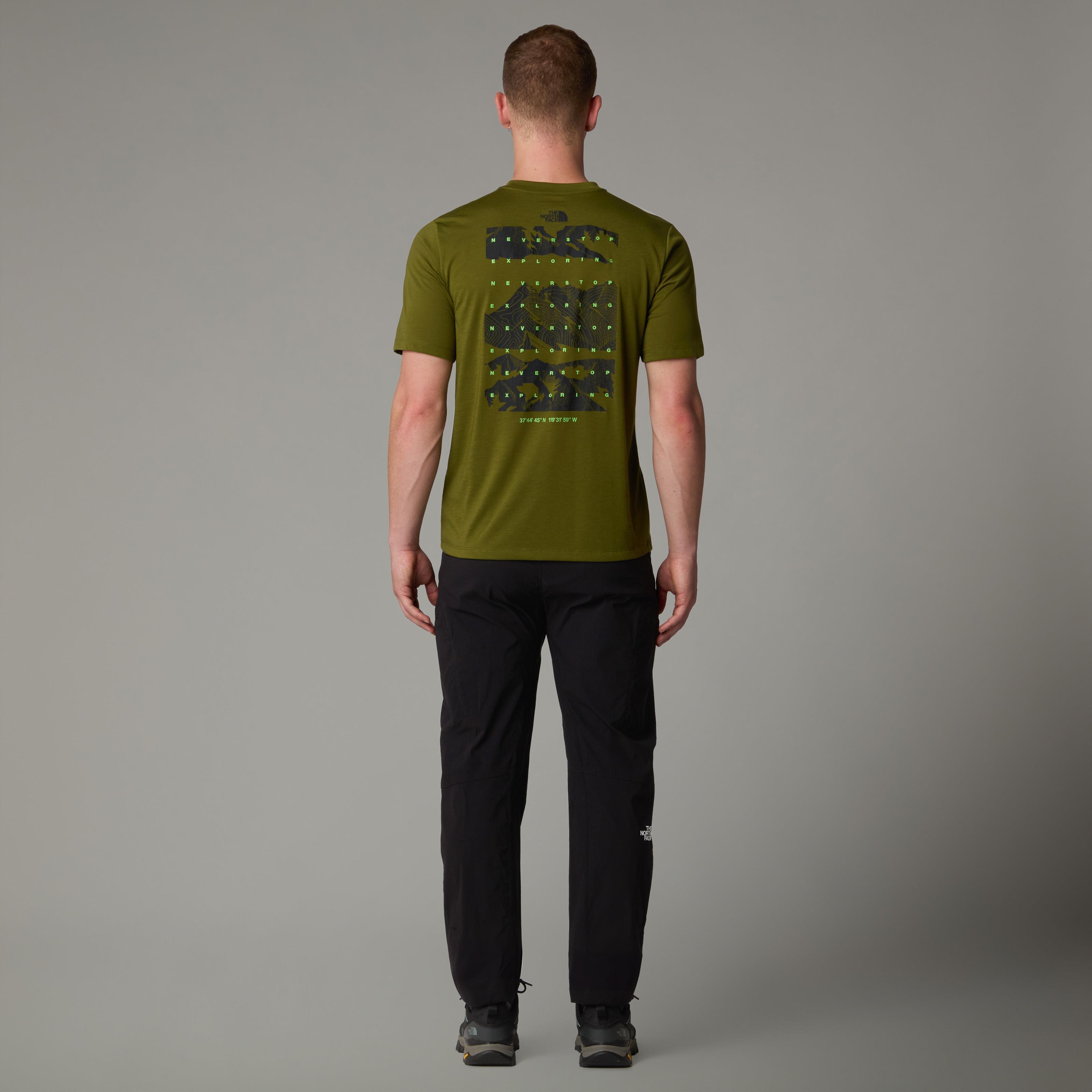 The North Face M Foundation Mountains Faces Tee Erkek T-Shirt