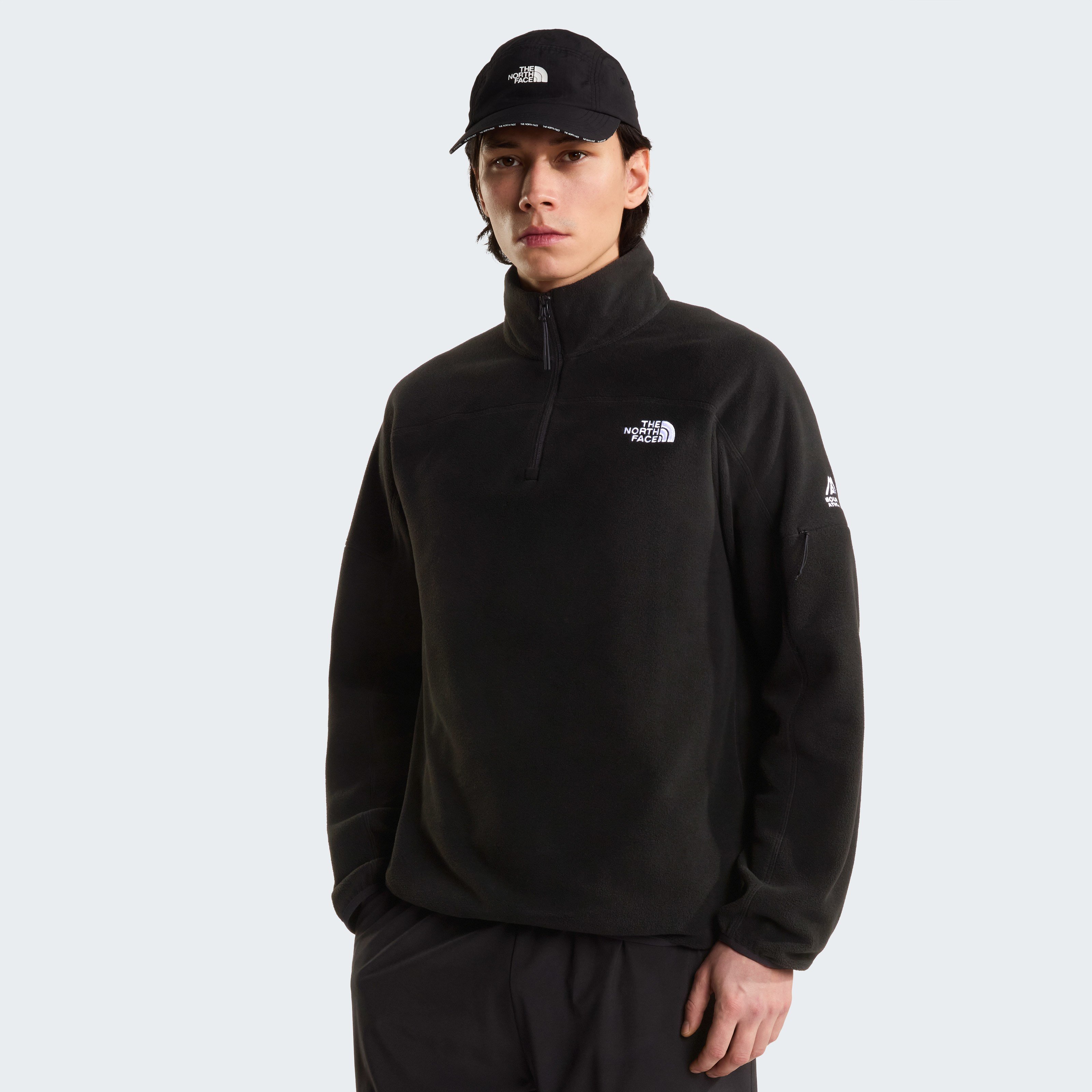 The North Face M Mountain Athletics Glacier 1/4 Zip Fl Erkek Polar