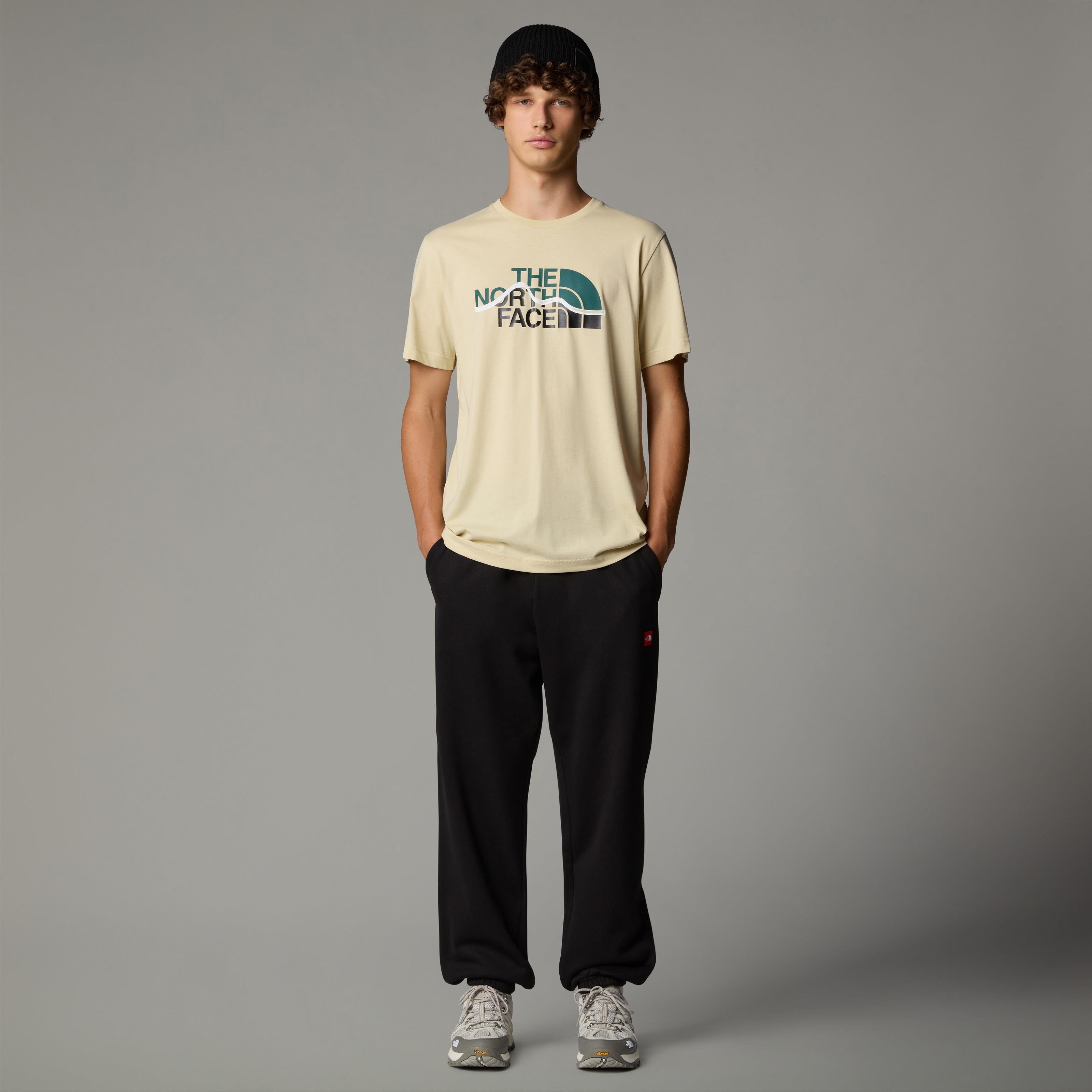 The North Face M Ss Mountain Line Tee Erkek T-Shirt