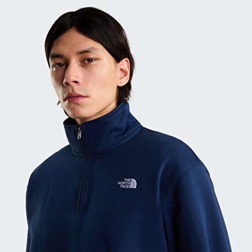 The North Face M Tnf Essential Simple Dome Rlx 1/4 Zip Erkek Sweatshirt