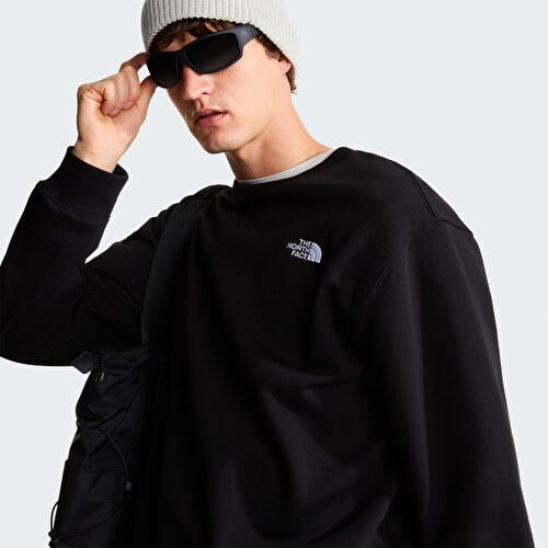 The North Face M Tnf Essential Terry Simple Dome Relaxe Erkek Sweatshirt
